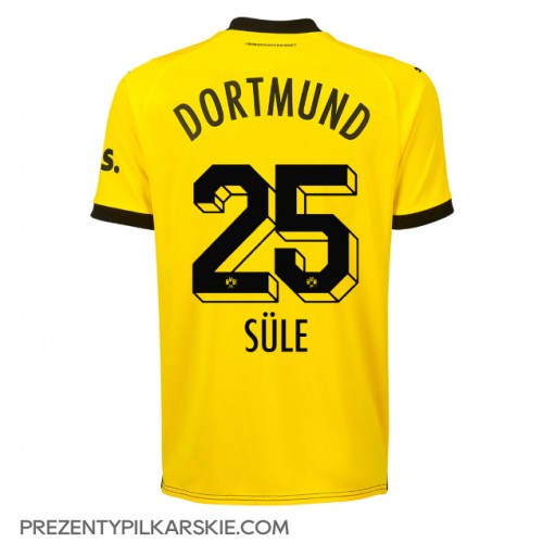 Stroje piłkarskie Borussia Dortmund Niklas Sule #25 Koszulka Podstawowej 2023-24 Krótki Rękaw